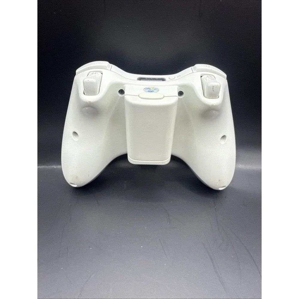 Xbox 360 White Wireless Controller Microsoft Official Gamepad EUC